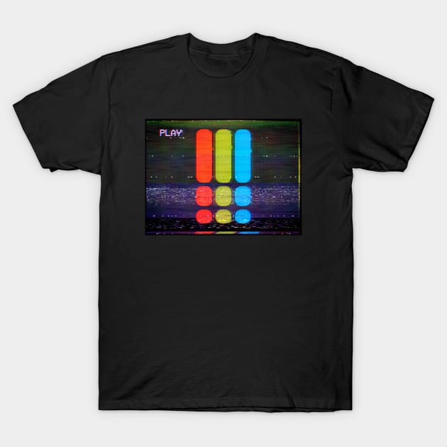 RGB/VHS T-Shirt by andrew_kelly_uk@yahoo.co.uk